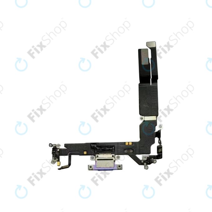 Apple iPhone 17 - Conector de Încărcare + Cablu Flex (Lavender)