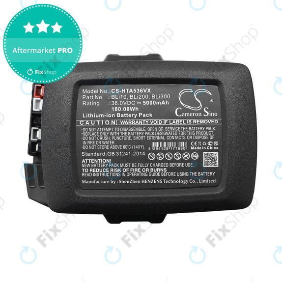 Baterie pentru Husqvarna 110il, 525ilxt, 5000mAh, Li-Ion, 36V, BLi10, BLi200, HQ
