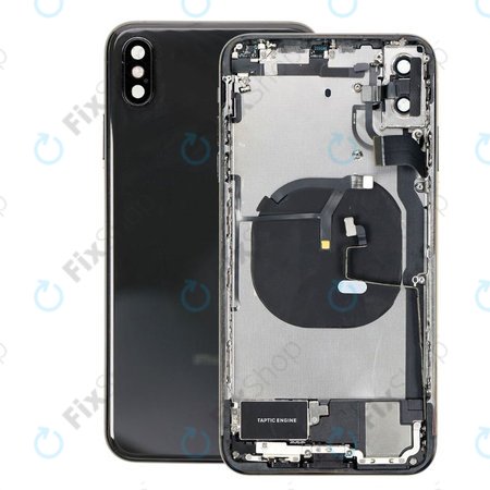 Apple iPhone XS Max - Carcasă Spate cu Piese Mici (Space Gray)