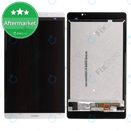 Huawei MediaPad M2 8.0 - Ecran LCD + Sticlă Tactilă (White) TFT