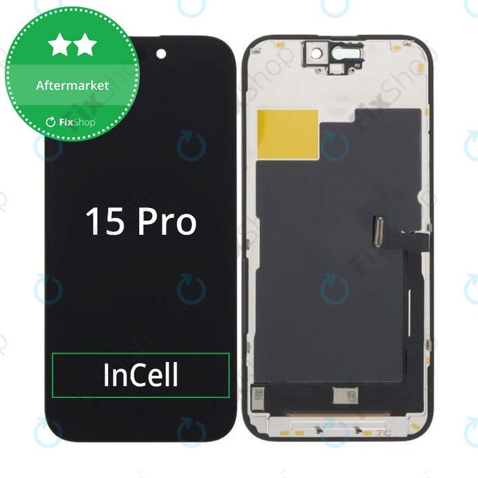 Apple iPhone 15 Pro - Ecran LCD + Sticlă Tactilă + Ramă InCell HD+