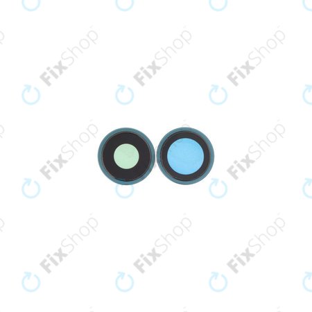 Apple iPhone 16, 16 Plus - Sticlă Cameră Spate cu Ramă (Teal) - 2buc