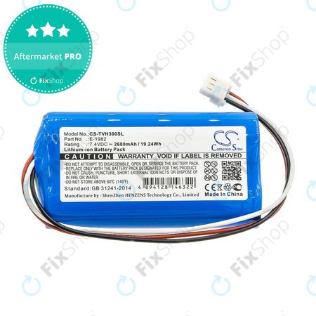 Baterie pentru Televes H30FLEX, 2600mAh, Li-Ion, 7.4V, E-1982, HQ