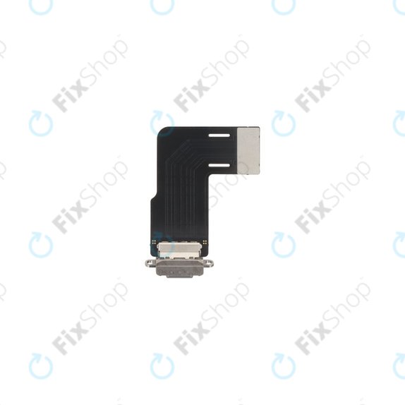 Apple iPad Air 11 (2024, 2025) - Conector de Încărcare + Cablu Flex (Space Gray)