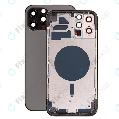 Apple iPhone 12 Pro Max - Carcasă Spate (Graphite)