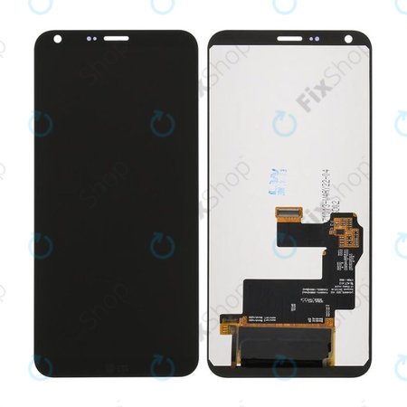 LG Q6 M700N - Ecran LCD + Sticlă Tactilă + Ramă (Auriu)