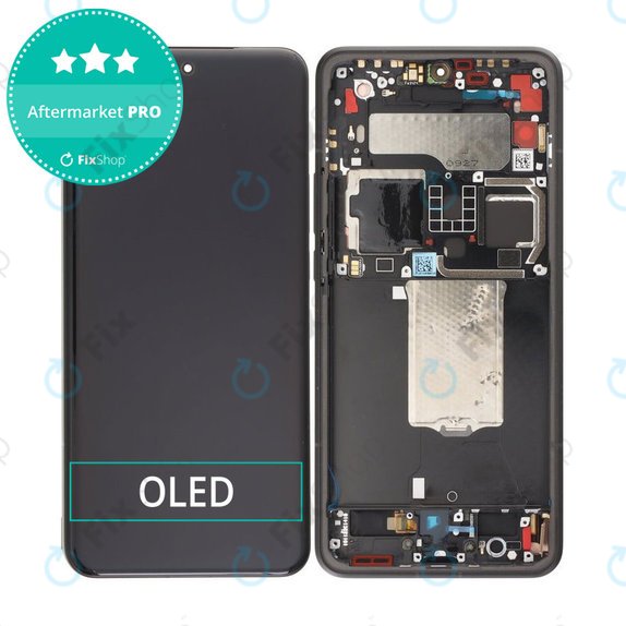 Xiaomi 15 Ultra 5G - Ecran LCD + Sticlă Tactilă + Ramă (Black) OLED