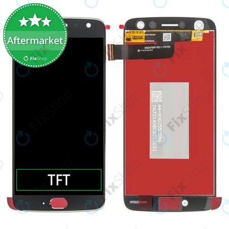 Moto X4 XT1900 - Ecran LCD + Sticlă Tactilă + Ramă (Black) TFT