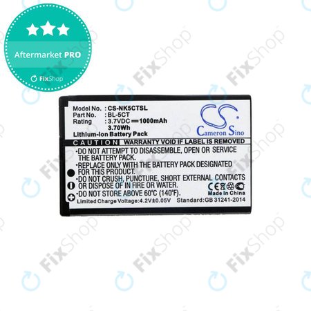 Nokia 5220 - Baterie BL-5CT 1000mAh HQ