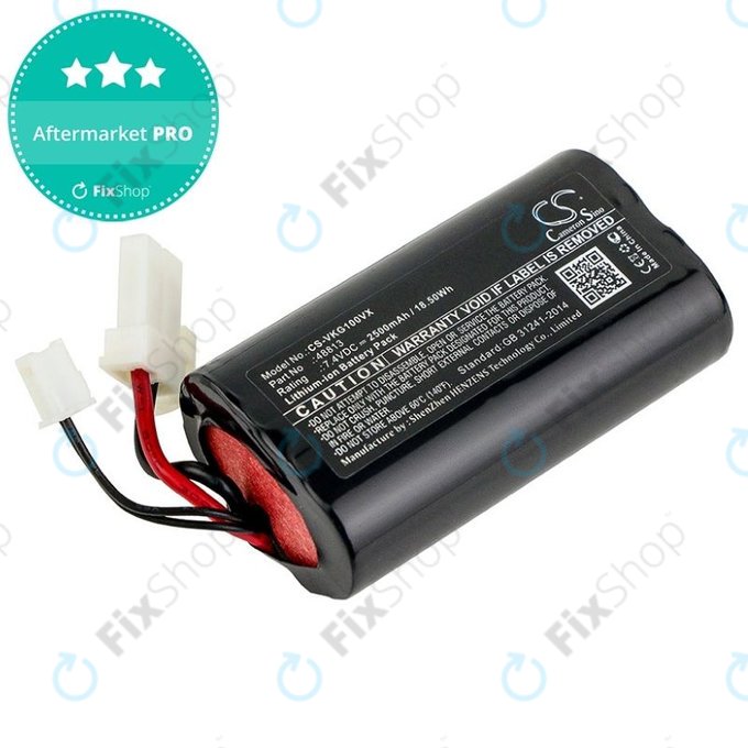 Vorwerk Kobold VG100 - Baterie 48813 Li-Ion 7.4V 2500mAh HQ