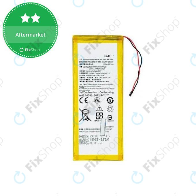 Motorola Moto G4 XT1622, G4 Plus XT11642 - Baterie GA40 3000mAh