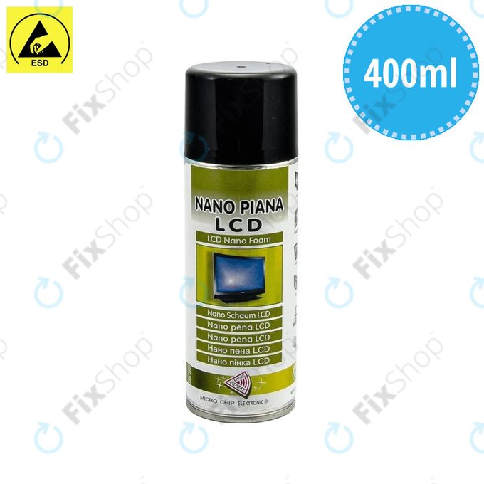 Micro Chip Electronic - Nano spumă antistatică de curățare pentru LCD în spray (400ml)