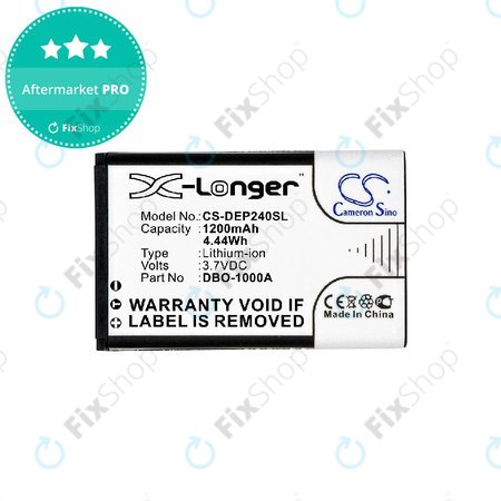 Baterie pentru Doro 1370, 1372, 2404, 6040, 1200mAh, Li-ion, 3.7V, DBO-1000A, HQ