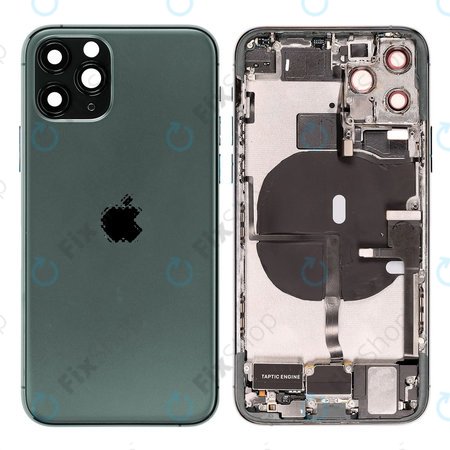 Apple iPhone 11 Pro - Carcasă Spate cu Piese Mici (Green)