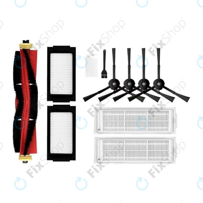 Xiaomi Mi Robot Vacuum Mop Pro (P), Viomi V2, V2 Pro, V3, SE - Set standard (Negru)