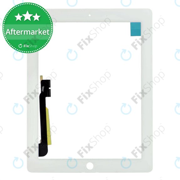 Sticlă Tactilă pentru iPad 3, iPad 4, White