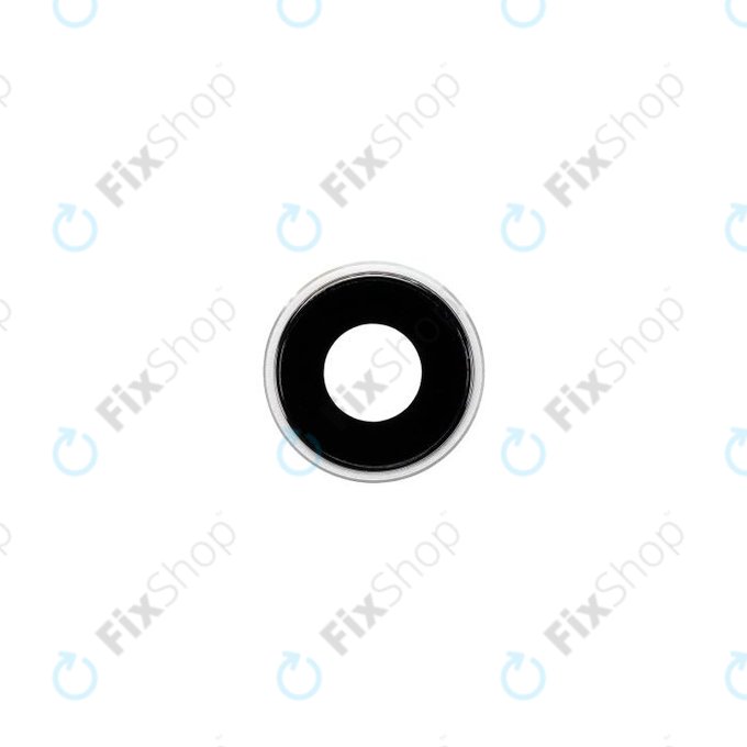 Apple iPhone XR - Sticlă Cameră Spate cu Ramă (White)