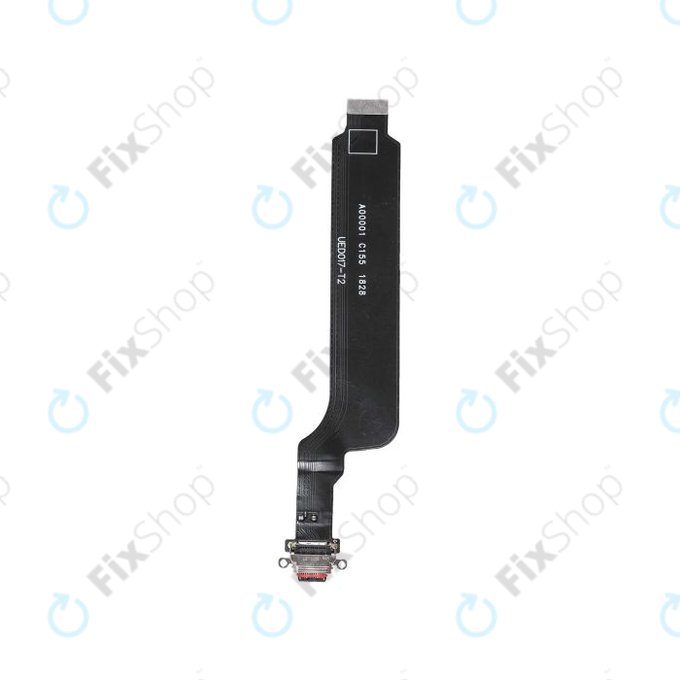 OnePlus 6T - Conector de Încărcare + Cablu flex - 1041100036 Genuine Service Pack