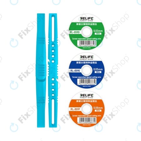 Relife RL-059 Plus - Set de sârmă pentru Separarea Ecranelor LCD 5v1