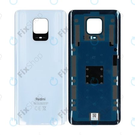 Xiaomi Redmi Note 9 Pro - Carcasă Baterie (Glacier White) - 55050000751Q Genuine Service Pack