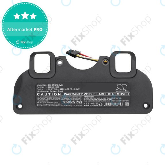 Baterie pentru ETA 4228 Navaggio Profi, 5200mAh, Li-Ion, 14.4V, 4228 00100, HQ