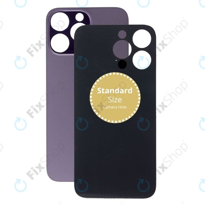 Apple iPhone 14 Pro Max - Sticlă Carcasă Spate (Deep Purple)