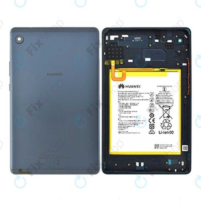 Huawei MatePad T8 Wifi- Carcasă Baterie + Baterie (Deepsea Blue) - 02353QJF