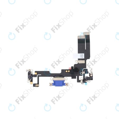 Apple iPhone 14 - Conector de Încărcare + Cablu Flex (Blue)