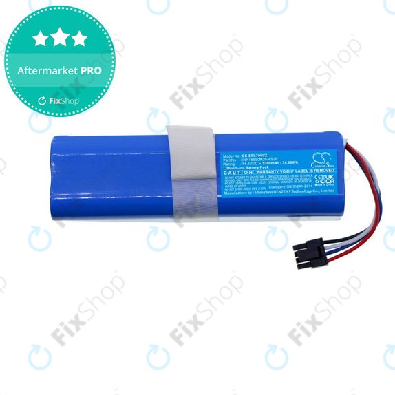 Baterie pentru Eufy Robovac L70 Hybrid, 5200mAh, Li-Ion, 14.4V, D080-4S2P, HQ