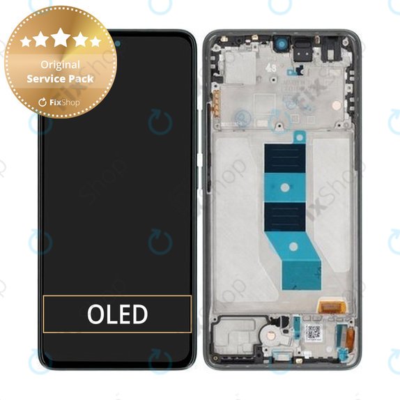 Xiaomi Poco M7 Pro 5G - Ecran LCD + Sticlă Tactilă + Ramă (Green) - 5600060O17P00 Genuine Service Pack