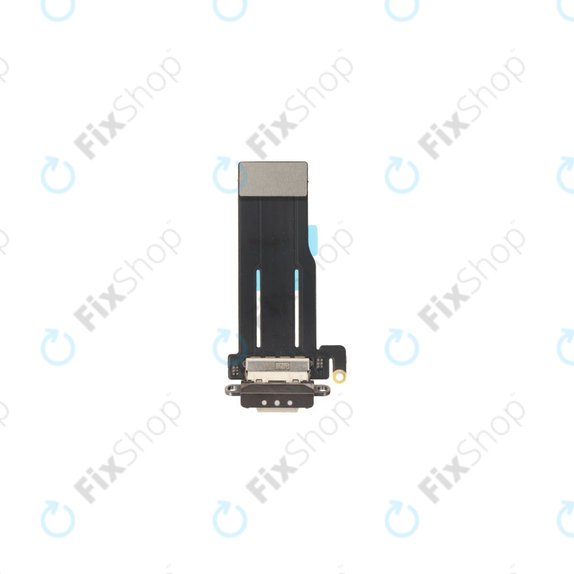 Apple iPad Pro 13 (2024) - Conector de Încărcare + Cablu Flex (Silver)