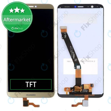 Huawei P smart - Ecran LCD + Sticlă Tactilă (Gold) TFT