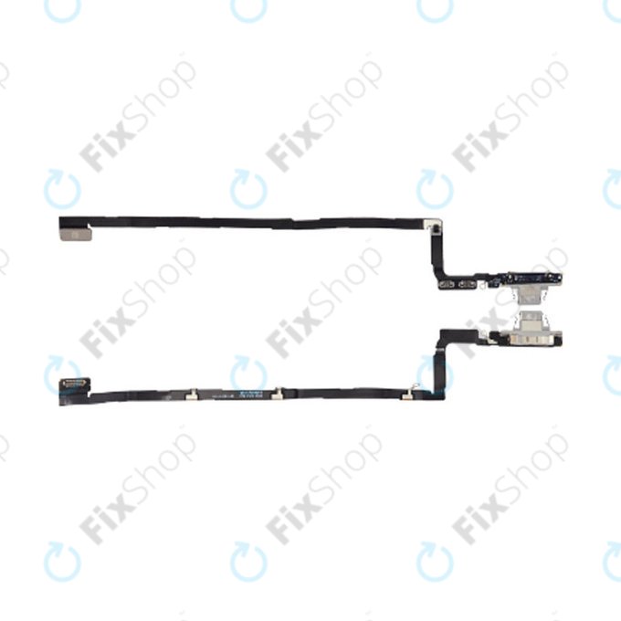 Apple iPhone 17 Air - Conector de Încărcare + Cablu Flex (Cloud White)