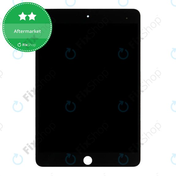 Ecran LCD pentru iPad Mini 4, Black, Sticlă Tactilă fără ramă