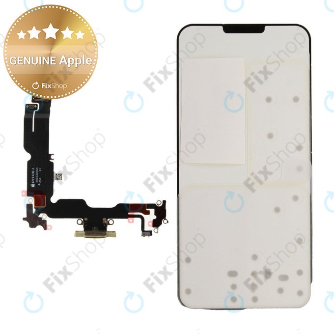 Conector de Încărcare + Cablu Flex pentru iPhone 15 Plus | Yellow | 923-12774 | Genuine Apple