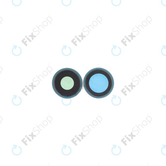 Apple iPhone 16, 16 Plus - Sticlă Cameră Spate cu Ramă (Teal) - 2buc