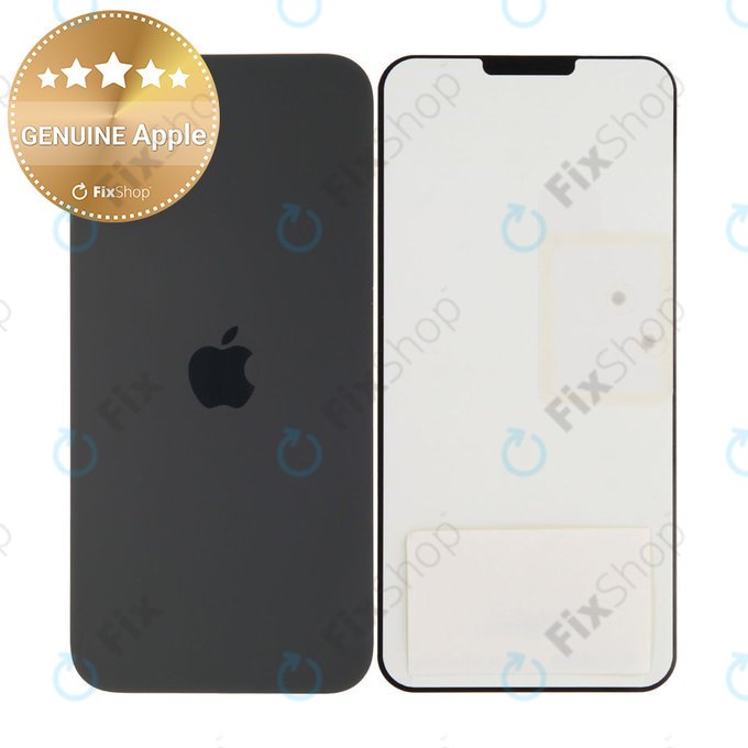 Sticlă Carcasă Spate pentru iPhone 16 Plus | Black | 661-42838 | Genuine Apple