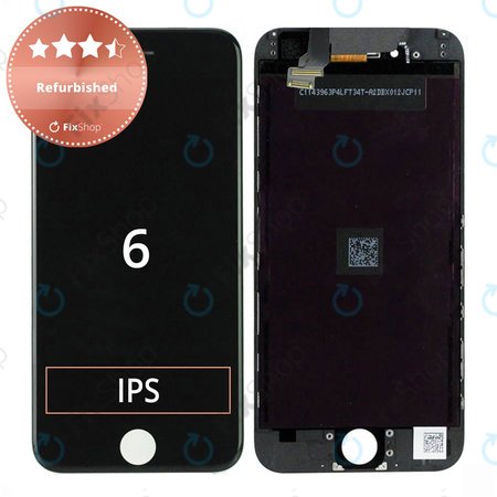 Apple iPhone 6 - Ecran LCD + Sticlă Tactilă + Ramă (Black) Refurbished