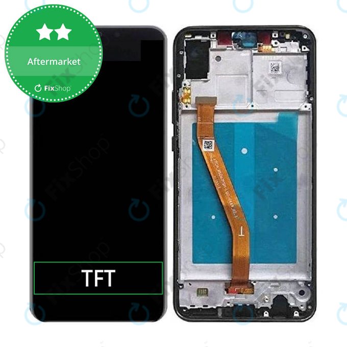 Huawei Nova 3 - Ecran LCD + Sticlă Tactilă + Ramă (Black) TFT