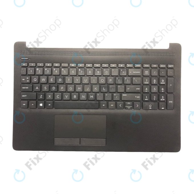 HP 15-db - Capac C (Cotieră) + Tastatură (US) - 77034787 Genuine Service Pack