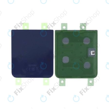 Samsung Galaxy Z Flip 4 F721B - Carcasă Baterie B/G (Navy Blue) - GH82-29654D, GH82-29654E Genuine Service Pack