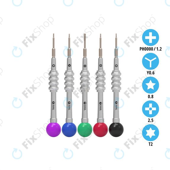 2UUL Scroo - Set de Șurubelnițe 5in1 (New Version)