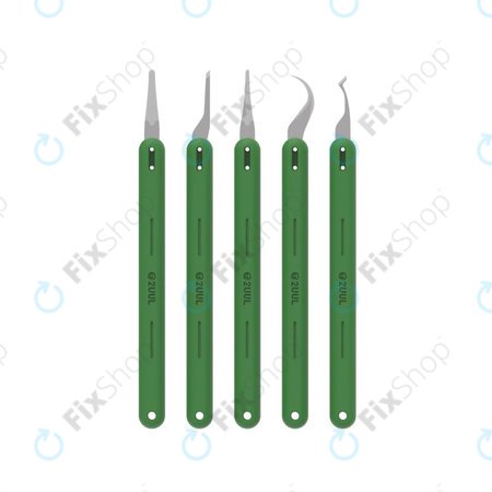 2UUL DA22 Quick Change 5in1 - Set de lame precise pentru îndepărtarea chip-urilor și a lipiciului