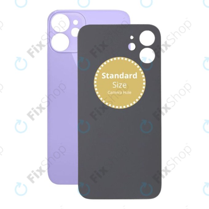 Apple iPhone 12 Mini - Sticlă Carcasă Spate (Purple)