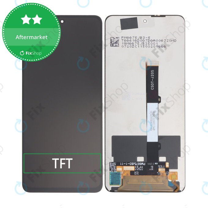 Xiaomi Redmi Note 9 Pro 5G M2007J17C - Ecran LCD + Sticlă Tactilă TFT