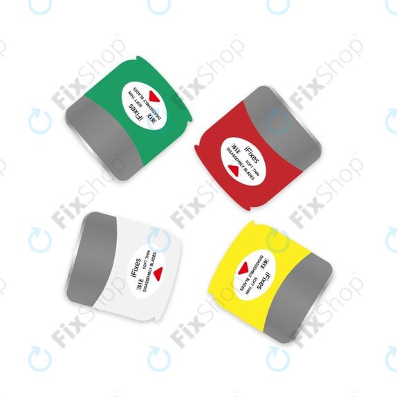 iFixes iS12 - lame subțiri pentru dezasamblare, 0.15mm, set 4 buc