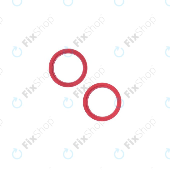 Apple iPhone 13, 13 Mini - Ramă Diapozitiv Cameră (Red)