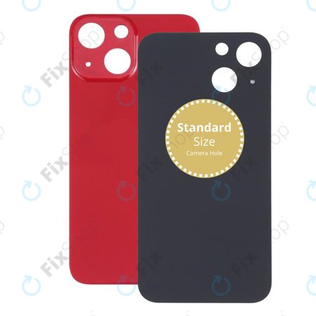 Apple iPhone 13 Mini - Sticlă Carcasă Spate (Red)
