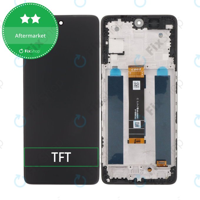 TCL 50 Pro NxtPaper - Ecran LCD + Sticlă Tactilă + Ramă (Matte Black) TFT