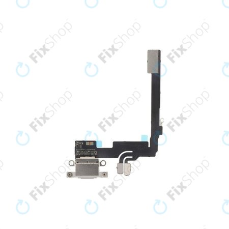 Apple iPhone 16 Pro - Conector de Încărcare + Cablu Flex (White Titanium)